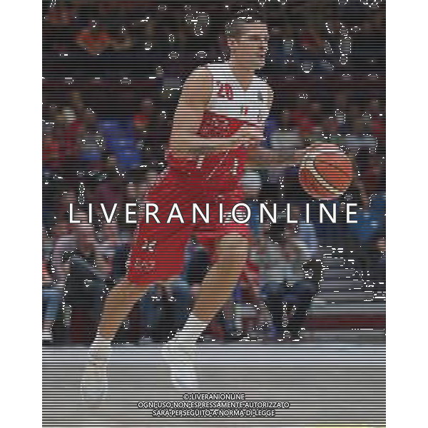 LBA Lega Basket Serie A 2018/2019 Giornata 1 Milano - 07.10.2018 AIX Armani Echange Milano-Happy Casa Brindisi Nella Foto:Cinciarini Andrea /Ph.Vitez-Ag. Aldo Liverani