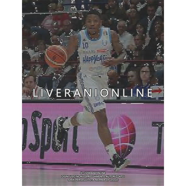 LBA Lega Basket Serie A 2018/2019 Giornata 1 Milano - 07.10.2018 AIX Armani Echange Milano-Happy Casa Brindisi Nella Foto:Clark Wes /Ph.Vitez-Ag. Aldo Liverani