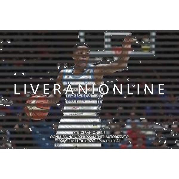 LBA Lega Basket Serie A 2018/2019 Giornata 1 Milano - 07.10.2018 AIX Armani Echange Milano-Happy Casa Brindisi Nella Foto:Clark Wes /Ph.Vitez-Ag. Aldo Liverani