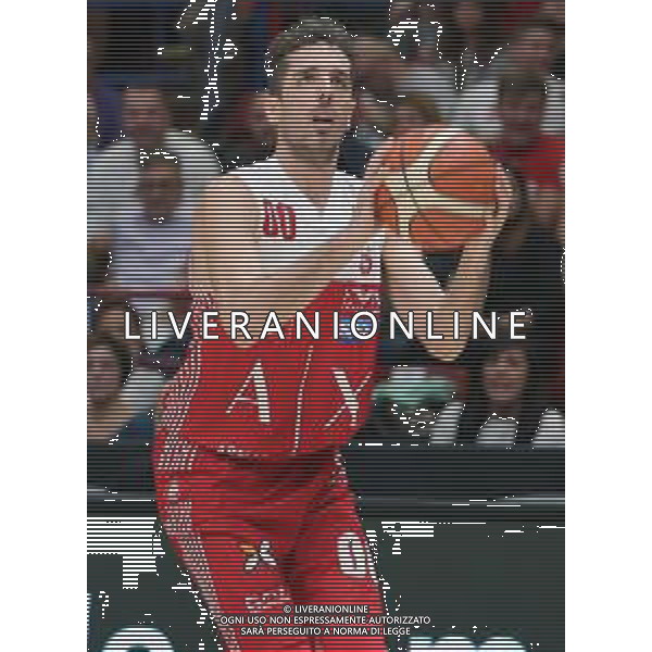 LBA Lega Basket Serie A 2018/2019 Giornata 1 Milano - 07.10.2018 AIX Armani Echange Milano-Happy Casa Brindisi Nella Foto:Della Valle Amedeo /Ph.Vitez-Ag. Aldo Liverani
