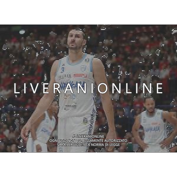 LBA Lega Basket Serie A 2018/2019 Giornata 1 Milano - 07.10.2018 AIX Armani Echange Milano-Happy Casa Brindisi Nella Foto:Gaffney Tony /Ph.Vitez-Ag. Aldo Liverani