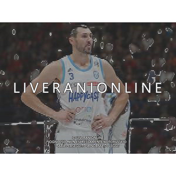LBA Lega Basket Serie A 2018/2019 Giornata 1 Milano - 07.10.2018 AIX Armani Echange Milano-Happy Casa Brindisi Nella Foto:Gaffney Tony /Ph.Vitez-Ag. Aldo Liverani