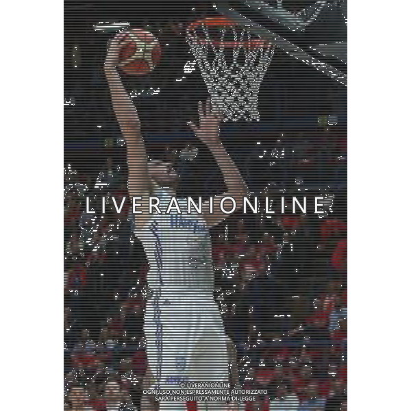 LBA Lega Basket Serie A 2018/2019 Giornata 1 Milano - 07.10.2018 AIX Armani Echange Milano-Happy Casa Brindisi Nella Foto:Gaffney Tony /Ph.Vitez-Ag. Aldo Liverani