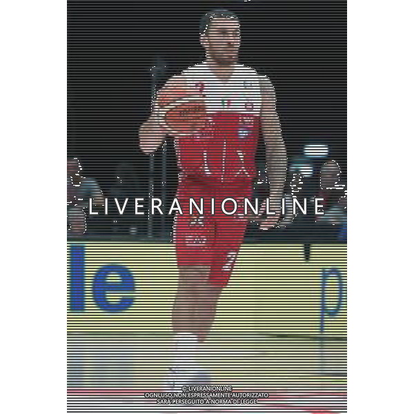 LBA Lega Basket Serie A 2018/2019 Giornata 1 Milano - 07.10.2018 AIX Armani Echange Milano-Happy Casa Brindisi Nella Foto:James Mike /Ph.Vitez-Ag. Aldo Liverani