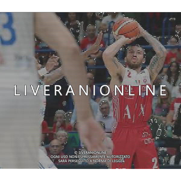 LBA Lega Basket Serie A 2018/2019 Giornata 1 Milano - 07.10.2018 AIX Armani Echange Milano-Happy Casa Brindisi Nella Foto:James Mike /Ph.Vitez-Ag. Aldo Liverani