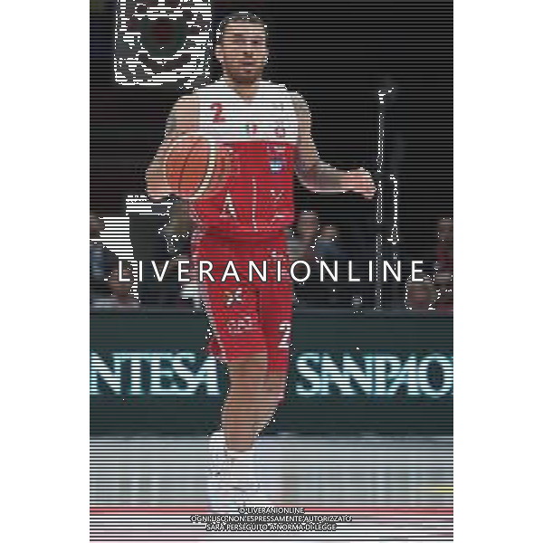 LBA Lega Basket Serie A 2018/2019 Giornata 1 Milano - 07.10.2018 AIX Armani Echange Milano-Happy Casa Brindisi Nella Foto:James Mike /Ph.Vitez-Ag. Aldo Liverani