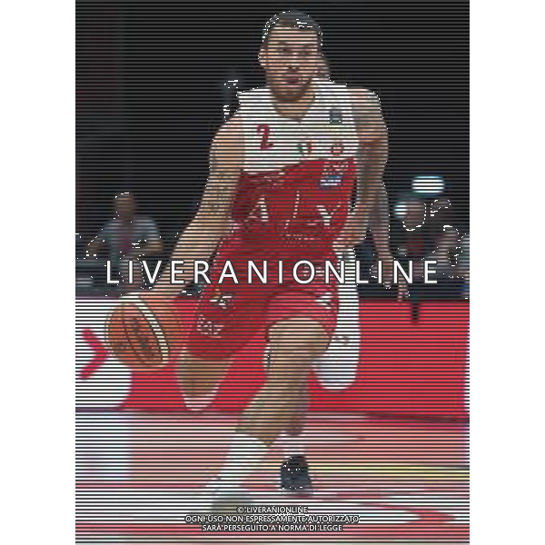 LBA Lega Basket Serie A 2018/2019 Giornata 1 Milano - 07.10.2018 AIX Armani Echange Milano-Happy Casa Brindisi Nella Foto:James Mike /Ph.Vitez-Ag. Aldo Liverani