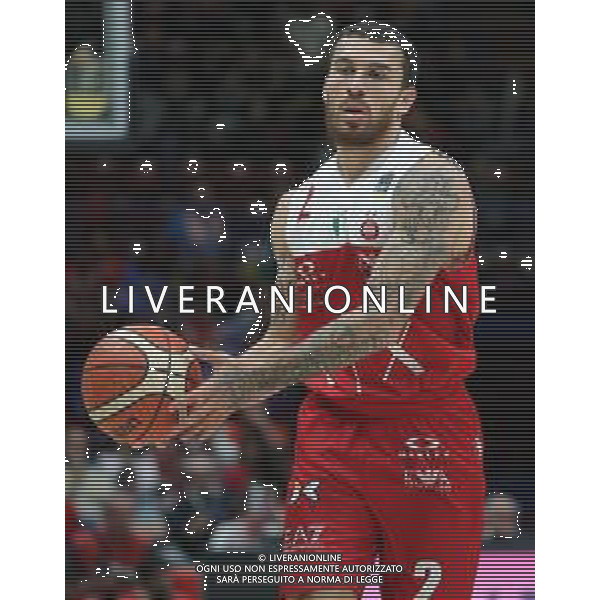 LBA Lega Basket Serie A 2018/2019 Giornata 1 Milano - 07.10.2018 AIX Armani Echange Milano-Happy Casa Brindisi Nella Foto:James Mike /Ph.Vitez-Ag. Aldo Liverani