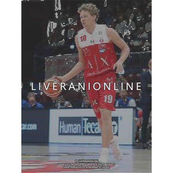 LBA Lega Basket Serie A 2018/2019 Giornata 1 Milano - 07.10.2018 AIX Armani Echange Milano-Happy Casa Brindisi Nella Foto:Kuzminskas Mindaugas /Ph.Vitez-Ag. Aldo Liverani