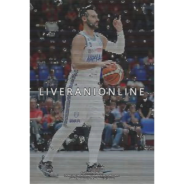 LBA Lega Basket Serie A 2018/2019 Giornata 1 Milano - 07.10.2018 AIX Armani Echange Milano-Happy Casa Brindisi Nella Foto:Moraschini Riccardo /Ph.Vitez-Ag. Aldo Liverani
