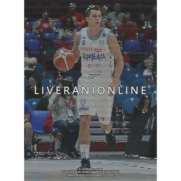 LBA Lega Basket Serie A 2018/2019 Giornata 1 Milano - 07.10.2018 AIX Armani Echange Milano-Happy Casa Brindisi Nella Foto:Zanelli Alessandro /Ph.Vitez-Ag. Aldo Liverani