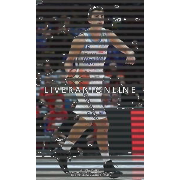 LBA Lega Basket Serie A 2018/2019 Giornata 1 Milano - 07.10.2018 AIX Armani Echange Milano-Happy Casa Brindisi Nella Foto:Zanelli Alessandro /Ph.Vitez-Ag. Aldo Liverani