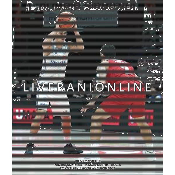 LBA Lega Basket Serie A 2018/2019 Giornata 1 Milano - 07.10.2018 AIX Armani Echange Milano-Happy Casa Brindisi Nella Foto:Zanelli Alessandro /Ph.Vitez-Ag. Aldo Liverani