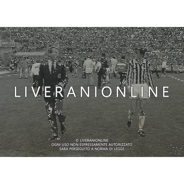 1980-1981 RETROSPETTIVA GIOVANNI TRAPATTONI ALLENATORE NELLA FOTO GIOVANNI TRAPATTONI ALLENATORE JUVENTUS CON MARCO TARDELLI AG ALDO LIVERANI SAS 
