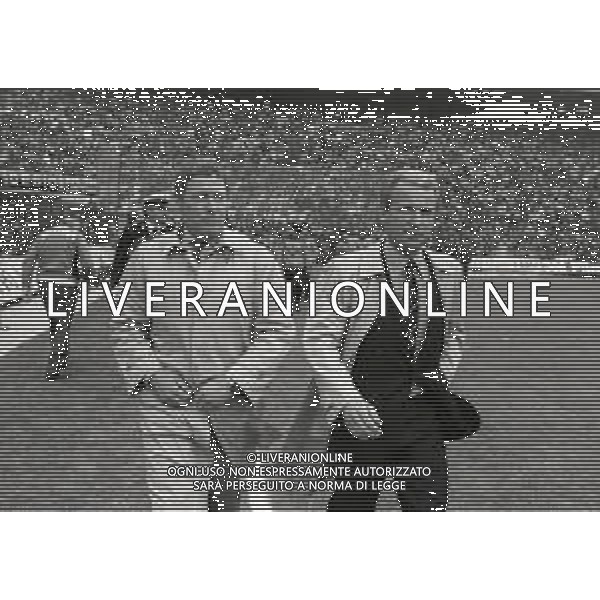 1983-1984 RETROSPETTIVA GIOVANNI TRAPATTONI ALLENATORE NELLA FOTO GIOVANNI TRAPATTONI CON LUIGI RADICE AG ALDO LIVERANI SAS