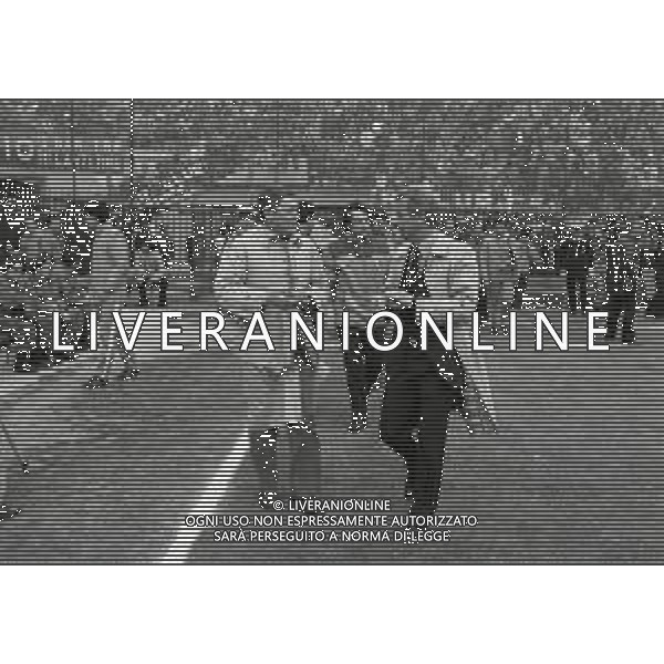 1983-1984 RETROSPETTIVA GIOVANNI TRAPATTONI ALLENATORE NELLA FOTO GIOVANNI TRAPATTONI CON LUIGI RADICE AG ALDO LIVERANI SAS
