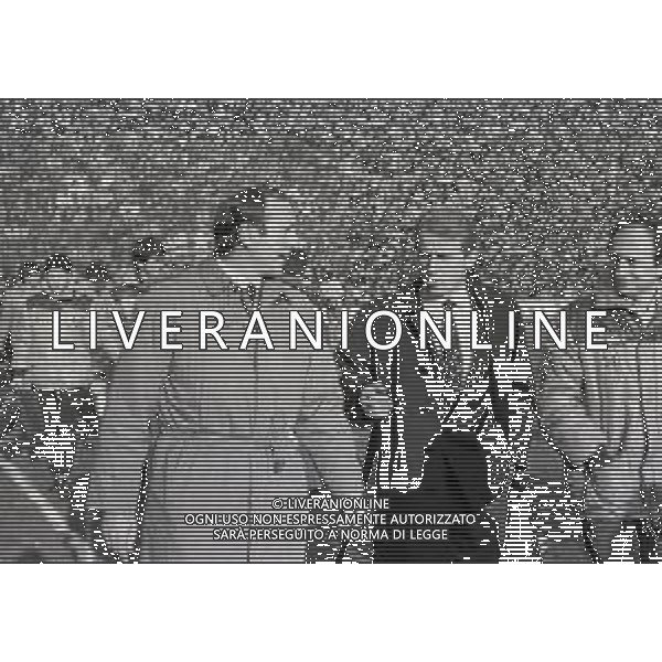 1982-1983 RETROSPETTIVA GIOVANNI TRAPATTONI ALLENATORE NELLA FOTO GIOVANNI TRAPATTONI CON RINO MARCHESI AG ALDO LIVERANI SAS