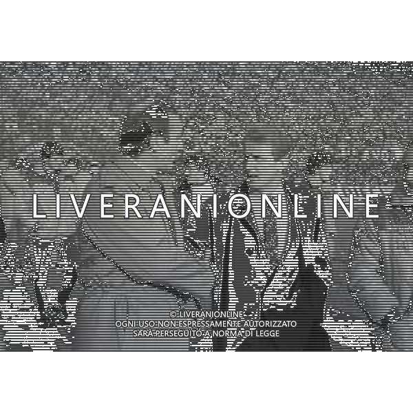 1982-1983 RETROSPETTIVA GIOVANNI TRAPATTONI ALLENATORE NELLA FOTO GIOVANNI TRAPATTONI CON RINO MARCHESI AG ALDO LIVERANI SAS