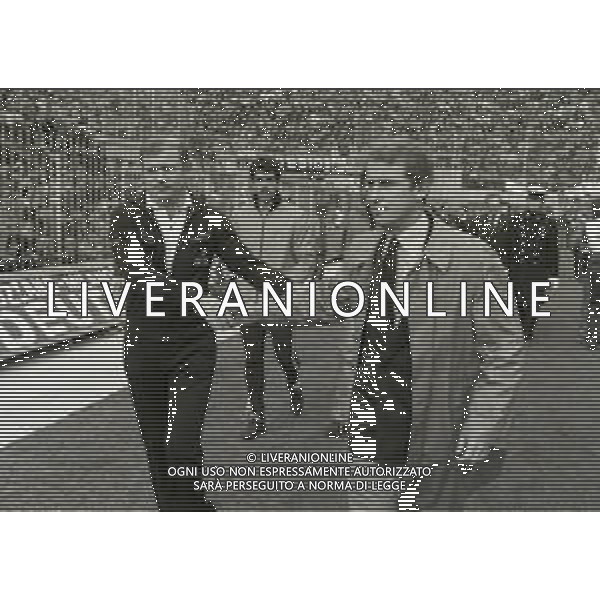 1979-1980 RETROSPETTIVA GIOVANNI TRAPATTONI ALLENATORE NELLA FOTO GIOVANNI TRAPATTONI ALLENATORE JUVENTUS CON EUGENIO BERSELLINI AG ALDO LIVERANI SAS