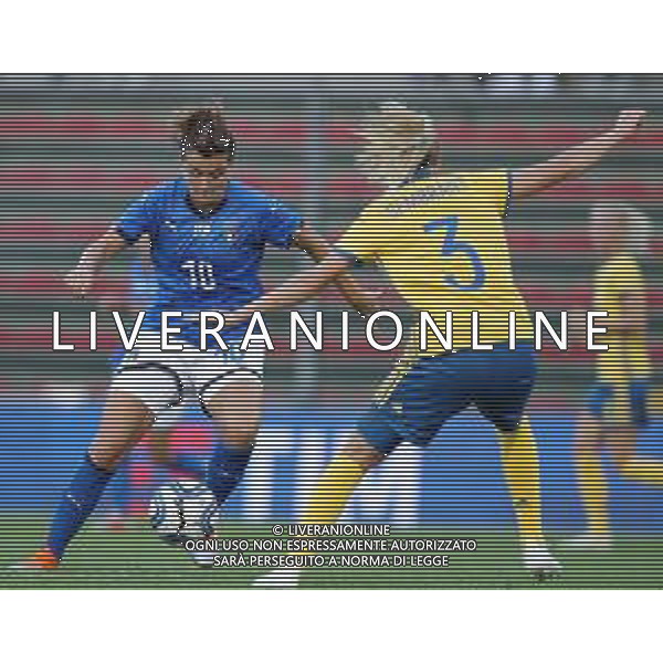 Amichevole Cremona - 09.10.2018 Italia-Svezia Nella Foto:cristiana girelli /Ph.Vitez-Ag. Aldo Liverani