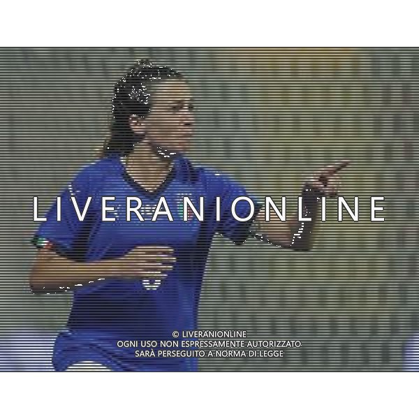 Amichevole Cremona - 09.10.2018 Itala-Svezia Nella Foto:daniela sabatino esultanza dopo il gol /Ph.Vitez-Ag. Aldo Liverani