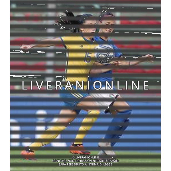 Amichevole Cremona - 09.10.2018 Itala-Svezia Nella Foto:Barbara Bonansea - Anna Oskarsson /Ph.Vitez-Ag. Aldo Liverani