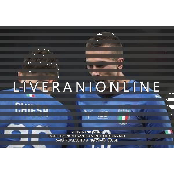 Amichevole Genova - 10.10.2018 Italia-Ucraina Nella Foto: federico bernardeschi e federico chiesa /Ph.Vitez-Ag. Aldo Liverani