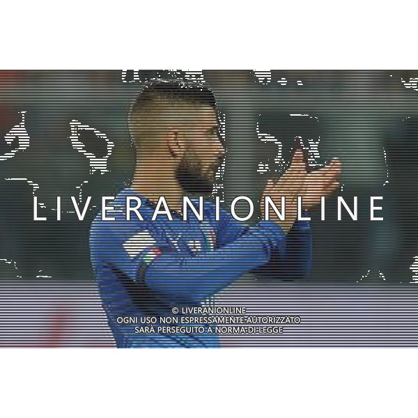 Incontro amichevole Italia-Ucraina Genova (Italia) - 10.10.2018 Italia-Ucraina Nella Foto: Lorenzo Insigne /Ph.Cebrelli-Ag. Aldo Liverani