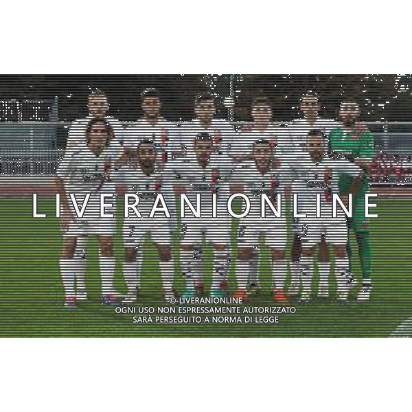 IMOLA 10 10 2018 COPPA ITALIA SERIE C IMOLEE CALCIO-PISTOIESE 4-2 NELLA FOTO FORMAZIONE PISTOIESE FOTO GIANNI SANNA-AG ALDOLIVERANI SAS