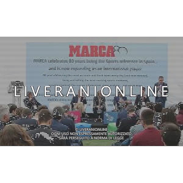 Festival dello Sport Trento 2018 Trento - 12.10.2018 Nella Foto:Emmanuel Alix, Responsabile del comparto digitale de L’Equipe - Emilio Contreras, Vicedirettore di Marca - Kike Levy, Facebook Strategic Partner Manager, Sports EMEA - Luca Gelmini,Responsabile del sito Corriere.it - Antonio Di Cianni,Advisor di Kpmg - Andrea Di Caro, vicedirettore de La Gazzetta dello Sport /Ph.Vitez-Ag. Aldo Liverani