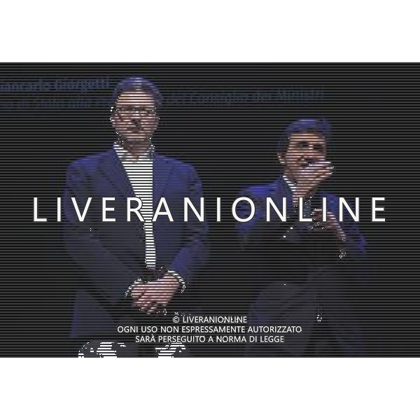 Festival dello Sport Trento 2018 Trento - 12.10.2018 Nella Foto:Giancarlo Giorgetti - Di Pier Bergonzi, vicedirettore de La Gazzetta dello Sport - Urbano Cairo /Ph.Vitez-Ag. Aldo Liverani