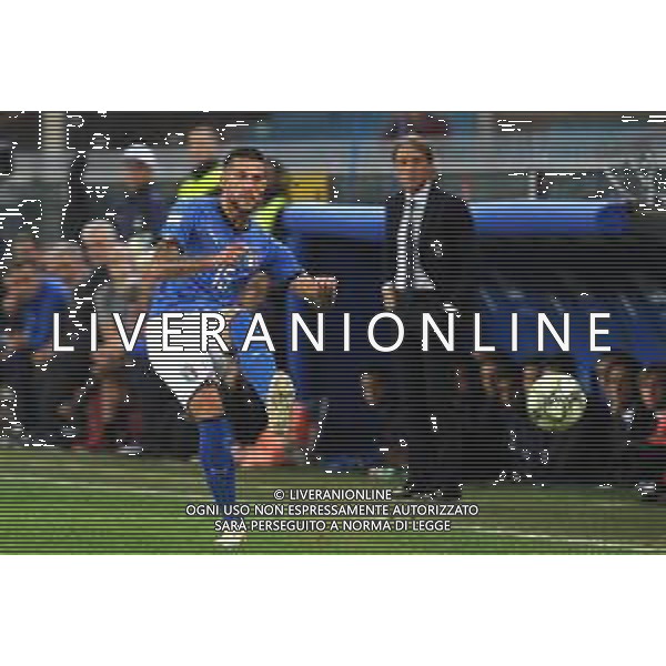 Incontro amichevole Italia-Ucraina Genova (Italia) - 10.10.2018 Italia-Ucraina Nella Foto: Cristiano Biraghi /Ph.Cebrelli-Ag. Aldo Liverani