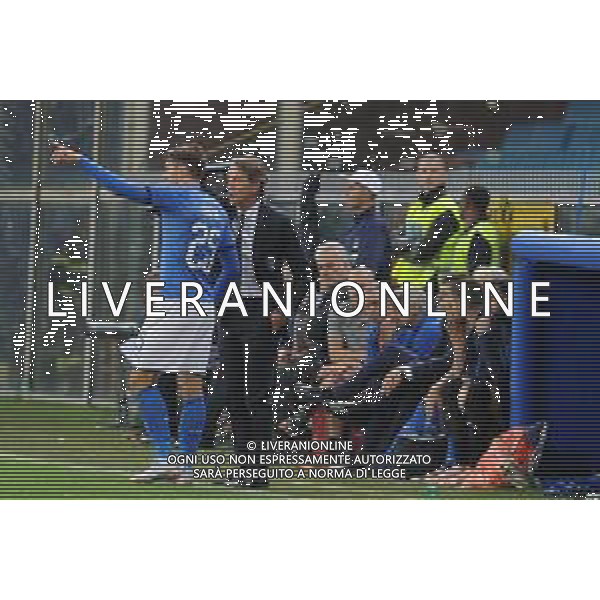 Incontro amichevole Italia-Ucraina Genova (Italia) - 10.10.2018 Italia-Ucraina Nella Foto: Federico Chiesa e Roberto Mancini /Ph.Cebrelli-Ag. Aldo Liverani