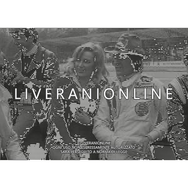 1970-1975 RETROSPETTIVA ARTURO MERZARIO PILOTA NELLA FOTO ARTURO MERZARIO CON MARIO ANDRETTI AG ALDO LIVERANI SAS