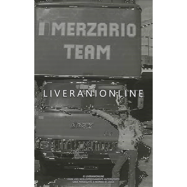 1970-1975 RETROSPETTIVA ARTURO MERZARIO PILOTA NELLA FOTO ARTURO MERZARIO AG ALDO LIVERANI SAS