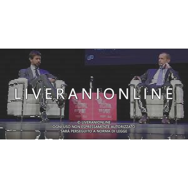 Festival dello Sport Trento 2018 Trento - 12.10.2018 Nella Foto:Andre Agnelli - Aleksander Ceferin - Urbano Cairo - Fabio Licari /Ph.Vitez-Ag. Aldo Liverani