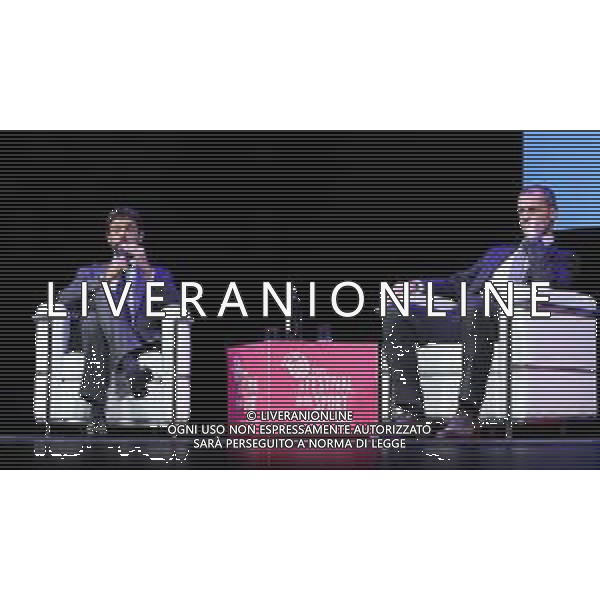 Festival dello Sport Trento 2018 Trento - 12.10.2018 Nella Foto:Andre Agnelli - Aleksander Ceferin - Urbano Cairo - Fabio Licari /Ph.Vitez-Ag. Aldo Liverani