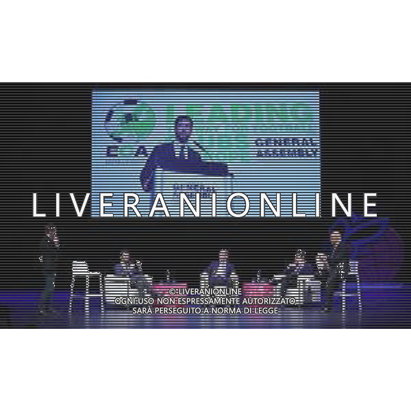 Festival dello Sport Trento 2018 Trento - 12.10.2018 Nella Foto:Andre Agnelli - Aleksander Ceferin - Urbano Cairo - Fabio Licari /Ph.Vitez-Ag. Aldo Liverani