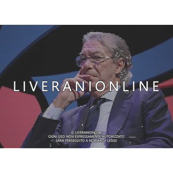 Festival dello Sport Trento 2018 Trento - 12.10.2018 Nella Foto:L’ Inter del Triplete - Enrico Mentana - Andrea Elefante - Massimo Moratti - Tronchetti Provera - Marco Branca - Javier Zanetti - Diego Milito - Julio Cesar - marco Materazzi - Maicon - Orlandoni - Francesco Toldo /Ph.Vitez-Ag. Aldo Liverani