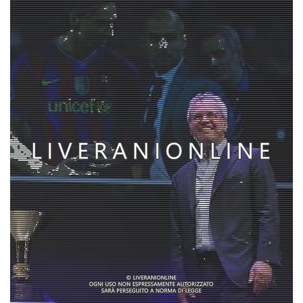 Festival dello Sport Trento 2018 Trento - 12.10.2018 Nella Foto:L’ Inter del Triplete - Enrico Mentana - Andrea Elefante - Massimo Moratti - Tronchetti Provera - Marco Branca - Javier Zanetti - Diego Milito - Julio Cesar - marco Materazzi - Maicon - Orlandoni - Francesco Toldo /Ph.Vitez-Ag. Aldo Liverani