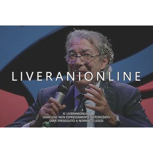 Festival dello Sport Trento 2018 Trento - 12.10.2018 Nella Foto:L’ Inter del Triplete - Enrico Mentana - Andrea Elefante - Massimo Moratti - Tronchetti Provera - Marco Branca - Javier Zanetti - Diego Milito - Julio Cesar - marco Materazzi - Maicon - Orlandoni - Francesco Toldo /Ph.Vitez-Ag. Aldo Liverani