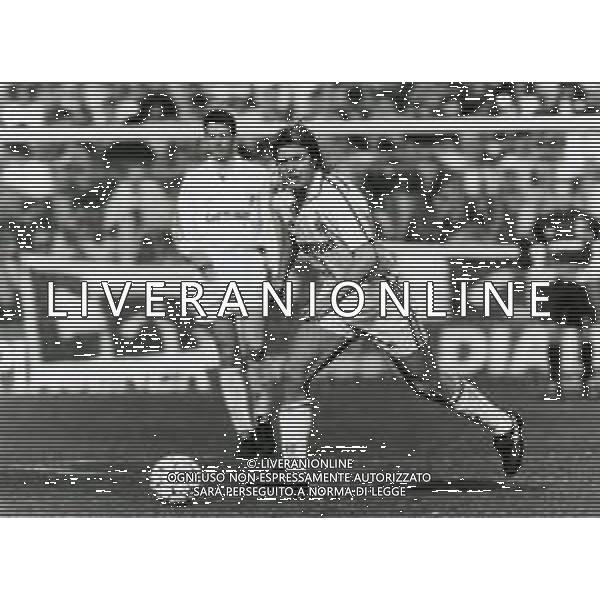 RETROSPETTIVA THOMAS BROLIN CALCIATORE NELLA FOTO THOMAS BROLIN CON LA MAGLIA DEL PARMA CALCIO AG ALDO LIVERANI SAS