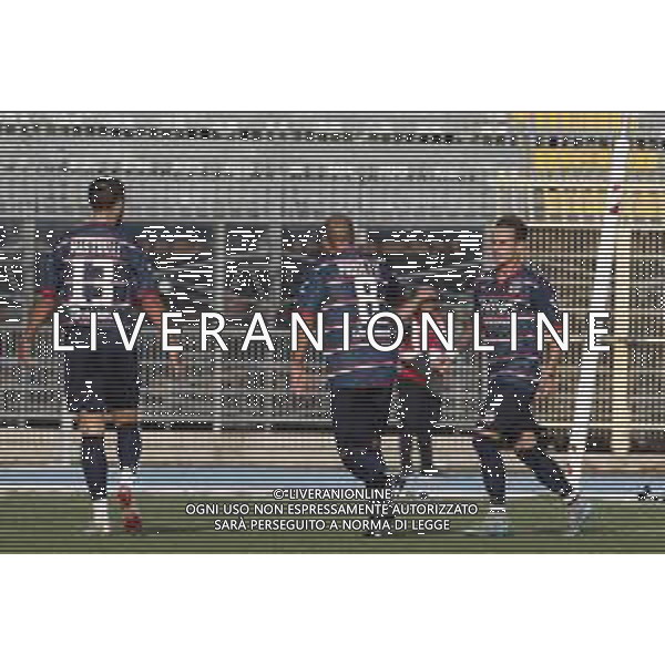 Rimini - Teramo campionato di calcio serie C girone B 13/10/2018 nella foto: Esultanza dopo il gol di Ranieri Roberto ©Claudio Zamagni/Agenzia Aldo Liverani / AGENZIA ALDO LIVERANI SAS