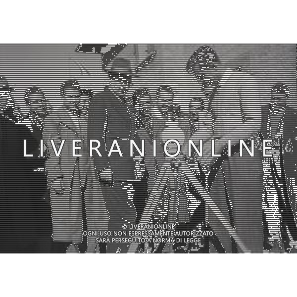1949 COSENZA ALCIDE DE GASPERI POLITICO NELLA FOTO ALCIDE DE GASPERI AG ALDO LIVERANI SAS