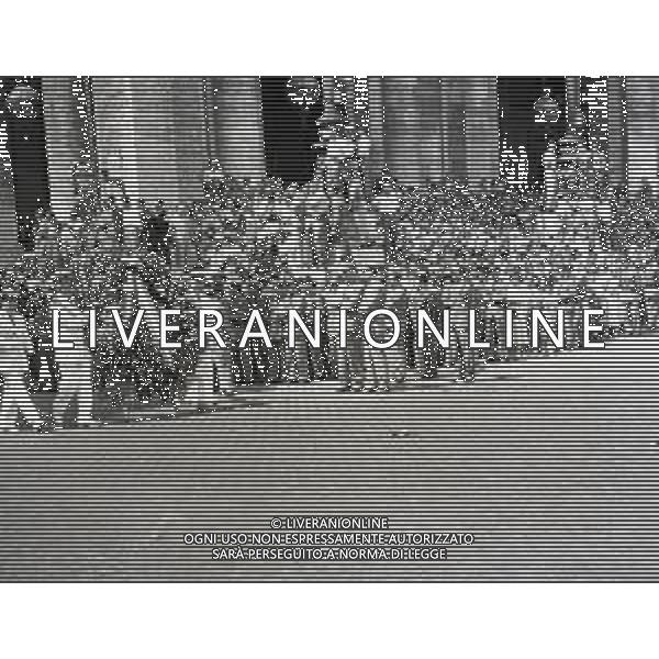 1954 ROMA-FUNERALI ALCIDE DE GASPERI AG ALDO LIVERANI SAS