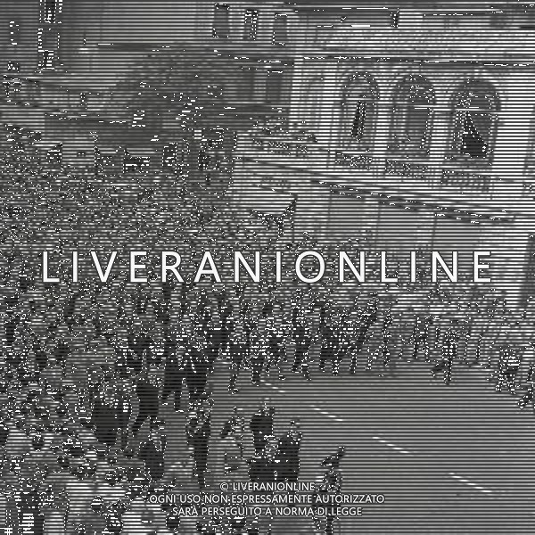 1954 ROMA-FUNERALI ALCIDE DE GASPERI AG ALDO LIVERANI SAS