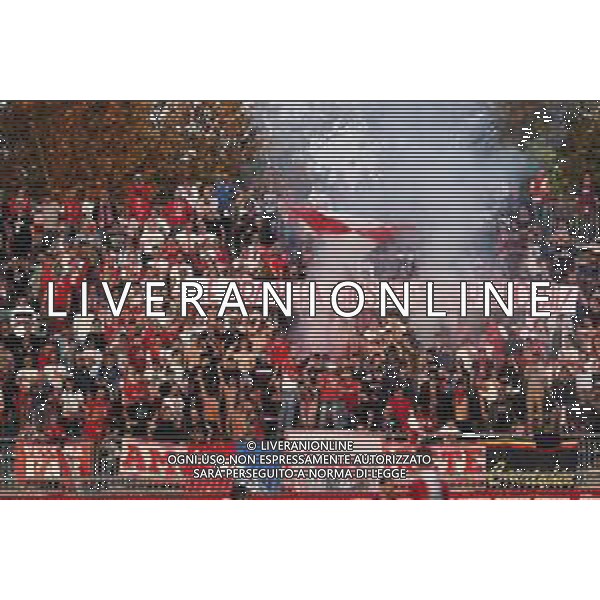 Rimini - Teramo campionato di calcio serie C girone B 13/10/2018 nella foto: uno striscione per stefano cucchi ©Claudio Zamagni/Agenzia Aldo Liverani / AGENZIA ALDO LIVERANI SAS