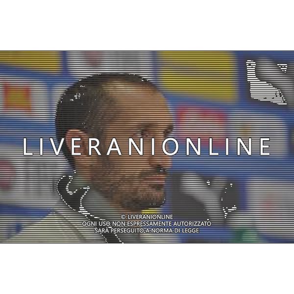 2018.10.13 Chorzow Pilka nozna UEFA Liga Narodow Konferencja i Trening Reprezentacji Wloch N/z Giorgio Chiellini Foto Rafal Rusek / PressFocus 2018.10.13 Chorzow Football UEFA Nations League Konferencja i Trening Reprezentacji Wloch Giorgio Chiellini Credit: Rafal Rusek / PressFocus / NEWSPIX.PL --- Newspix.pl/ AGENZIA ALDO LIVERANI SAS - ITALY ONLY EDITORIAL USE ONLY - Allenamento e Conferenza Stampa della Nazionale Italiana a Chorzow in Polonia 13.10.2018