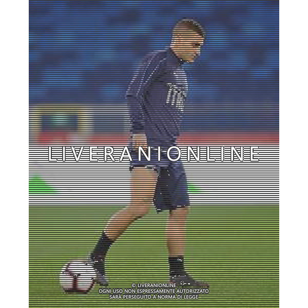 2018.10.13 Chorzow Pilka nozna UEFA Liga Narodow Konferencja i Trening Reprezentacji Wloch N/z Marco Verratti Foto Rafal Rusek / PressFocus 2018.10.13 Chorzow Football UEFA Nations League Konferencja i Trening Reprezentacji Wloch Credit: Rafal Rusek / PressFocus / NEWSPIX.PL --- Newspix.pl/ AGENZIA ALDO LIVERANI SAS - ITALY ONLY EDITORIAL USE ONLY - Allenamento e Conferenza Stampa della Nazionale Italiana a Chorzow in Polonia 13.10.2018