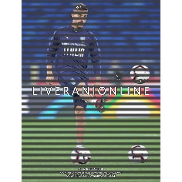 2018.10.13 Chorzow Pilka nozna UEFA Liga Narodow Konferencja i Trening Reprezentacji Wloch N/z Lorenzo Pellegrini Foto Rafal Rusek / PressFocus 2018.10.13 Chorzow Football UEFA Nations League Konferencja i Trening Reprezentacji Wloch Credit: Rafal Rusek / PressFocus / NEWSPIX.PL --- Newspix.pl/ AGENZIA ALDO LIVERANI SAS - ITALY ONLY EDITORIAL USE ONLY - Allenamento e Conferenza Stampa della Nazionale Italiana a Chorzow in Polonia 13.10.2018